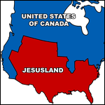 Jesusland t-shirt